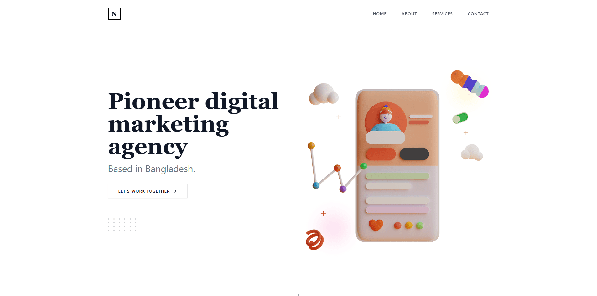 DigiDrive — Marketing Landing Page preview