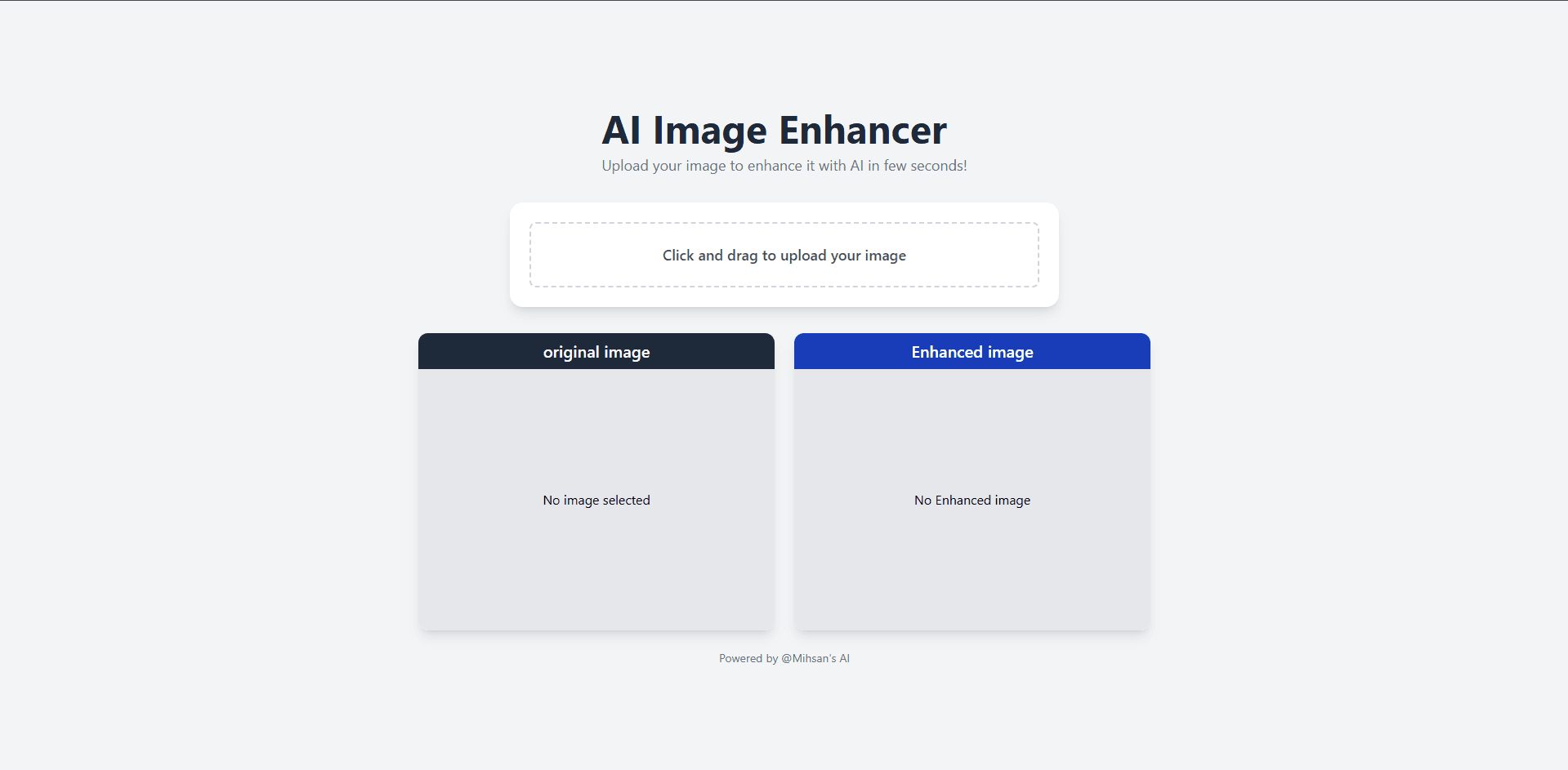 AI Image Enhancer preview
