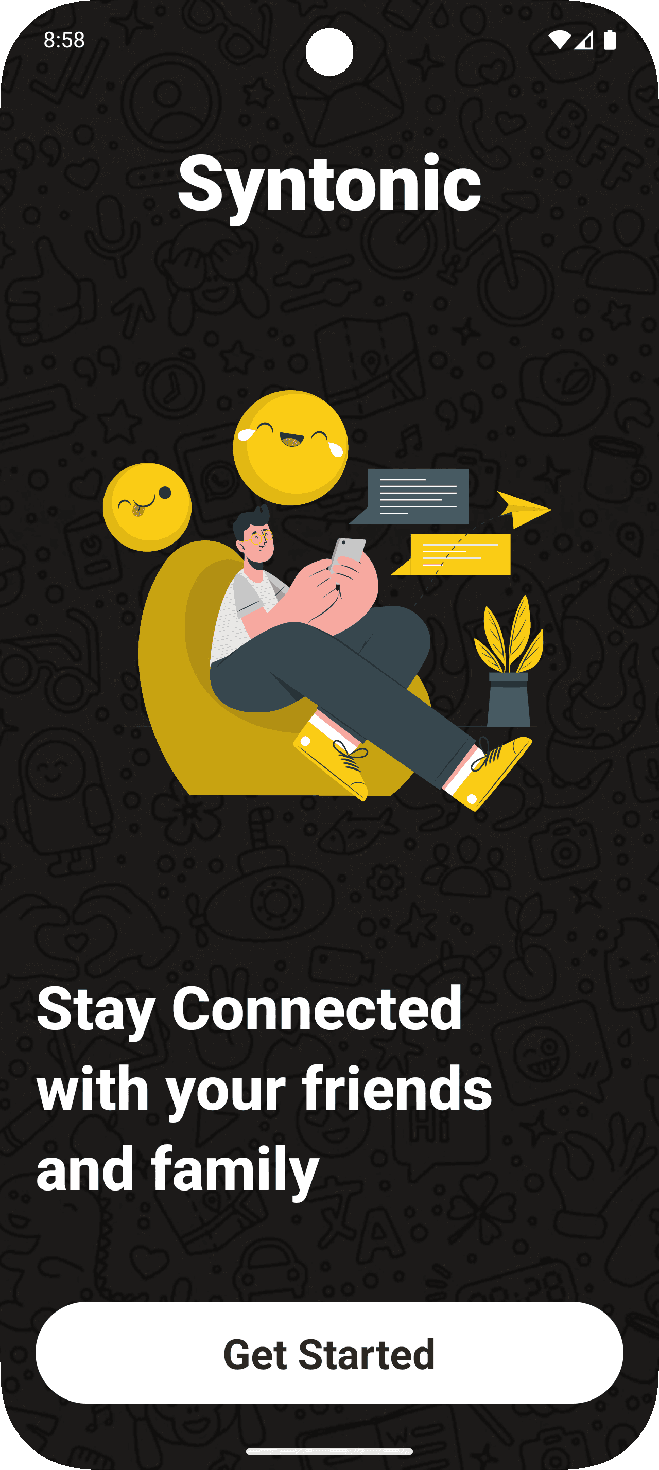 Syntonic Chat App preview